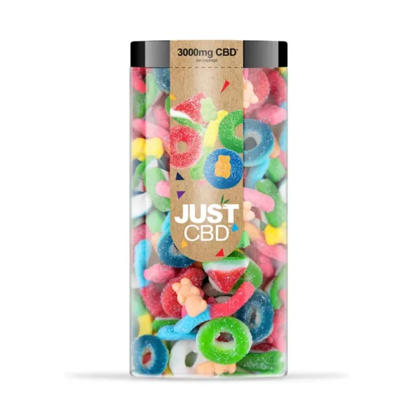 JustCBD Gummies 3000mg Jar party park